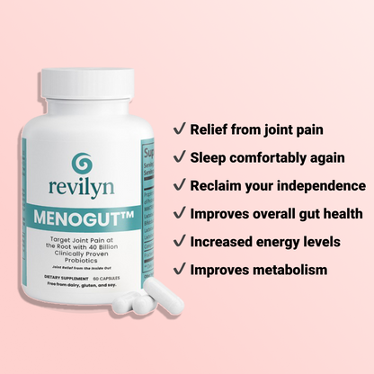 Revilyn MENOGUT™ - End Menopausal Joint Pain In 90 Days