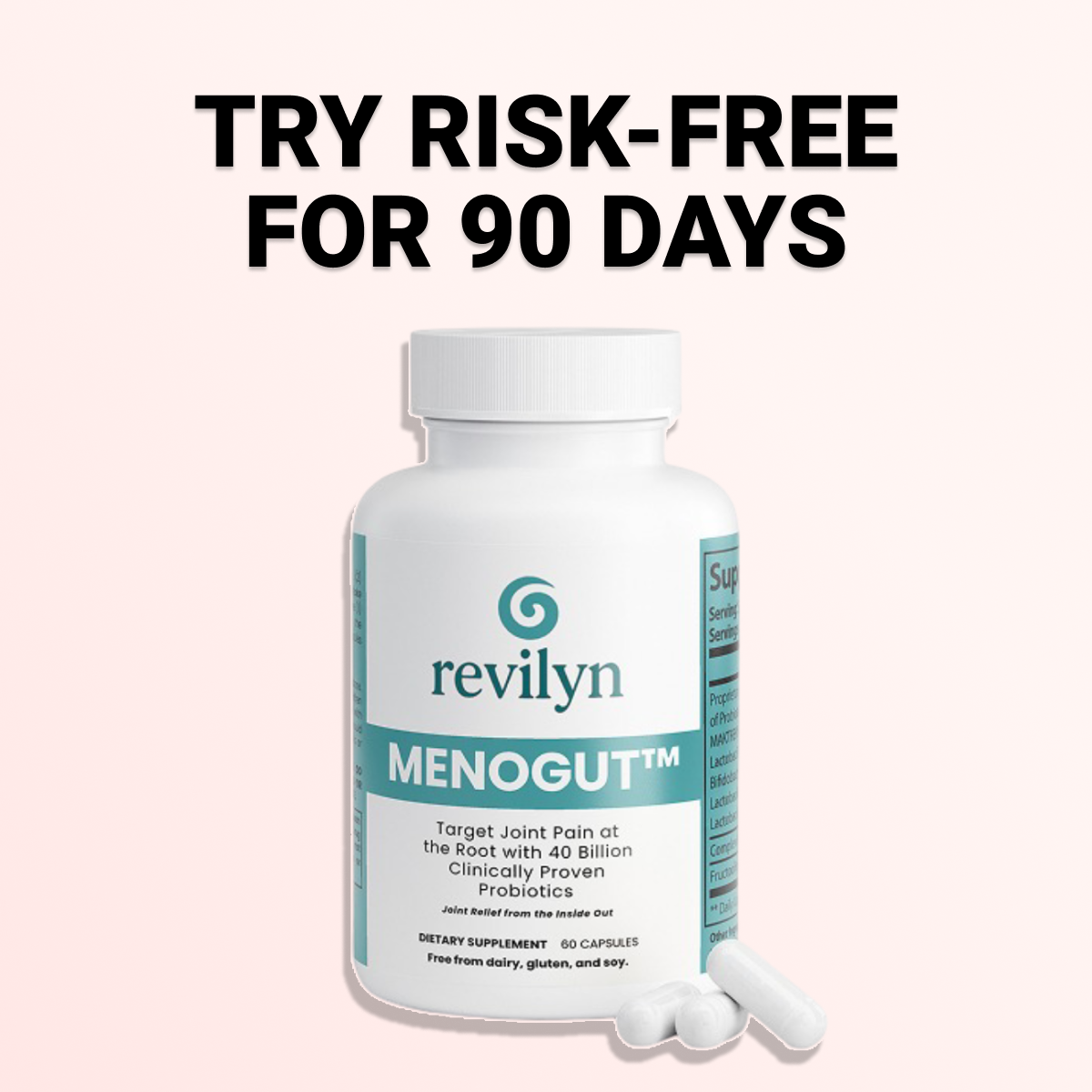 Revilyn MENOGUT™ - End Menopausal Joint Pain In 90 Days
